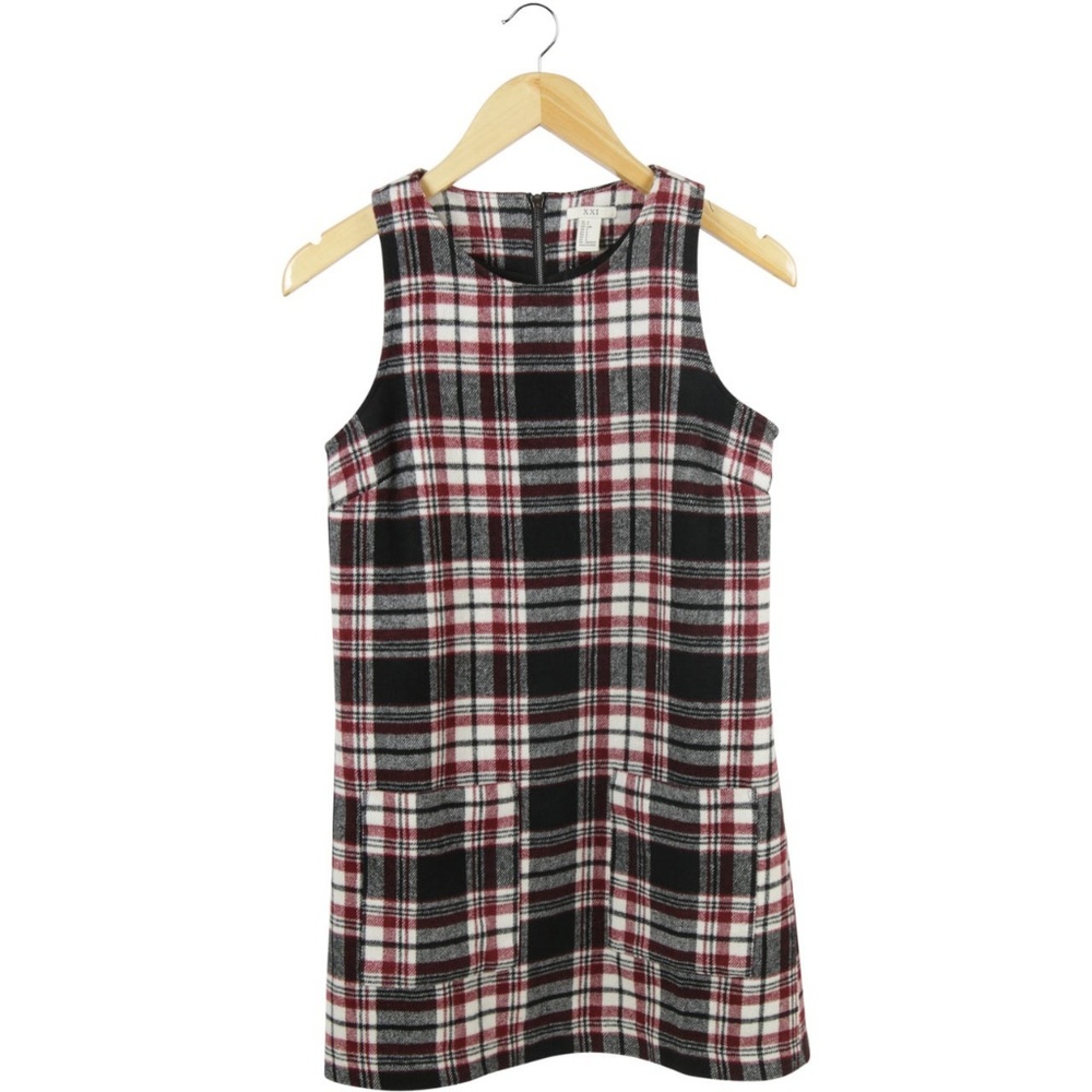 NWT Forever 21 Plaid Wool Blend Mini Dress Size M